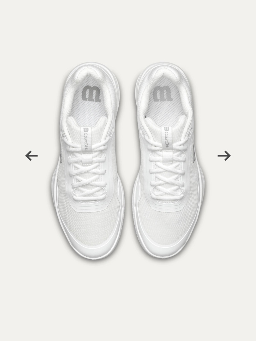 Wilson Courtglide White Women's Sneakers